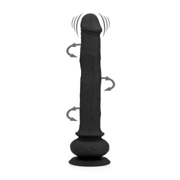Realistische Vibrator Wave Rider - Zwart