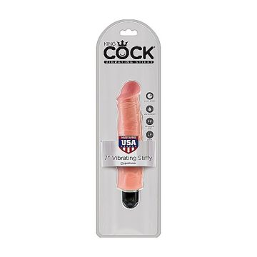 King Cock Vibrerende Anaal Dildo 21 cm