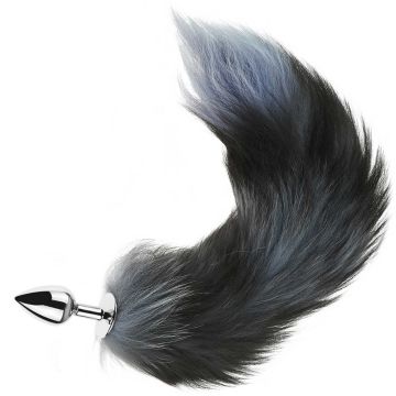 Buttplug Fox TAIL XXL - Zwart