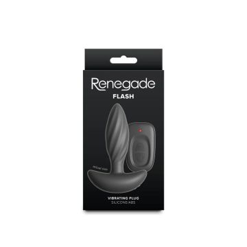 NS Novelties Vibrerende Buttplug met Afstandsbediening - Zwart