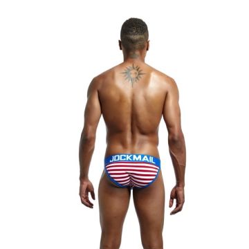 Jockmail JM306 Slip Gestreept - Blauw