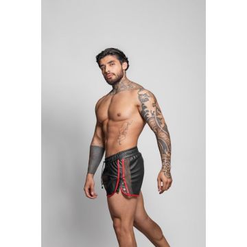 Dale Mas Biker Synthetische Short - Zwart/Rood