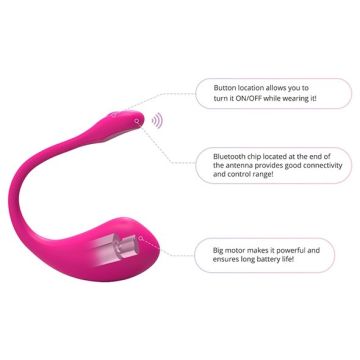 Lovense - Lush 2.0 Draagbare Bullet Vibrator *