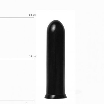 All Black 08 Dildo - 19.5 cm