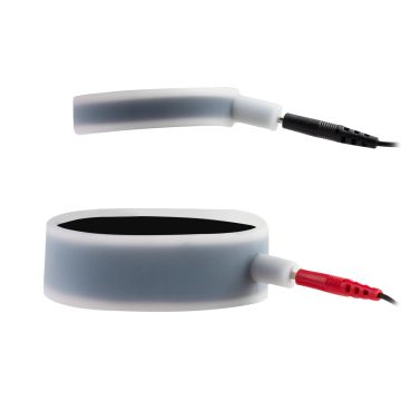 Rimba Electro Sex Siliconen Cock Ringen Uni-Polair