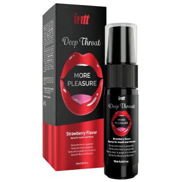 Mondspray Deep Throat Intt met Aardbeiensmaak