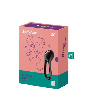 Satisfyer Majestic Duo - Zwart