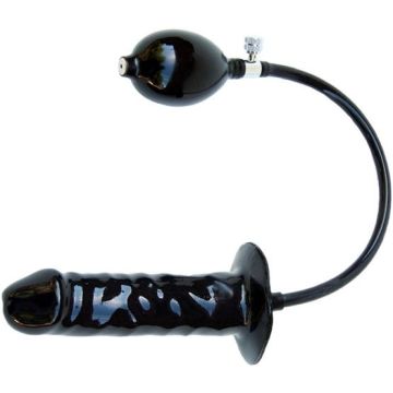 Opblaasbare Plug - Zwart M
