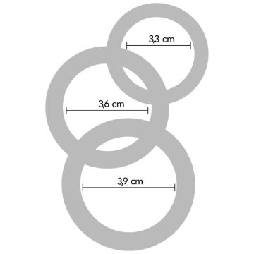 Hidden Desire Stamina Starter Cockringen Set 3 Stuks
