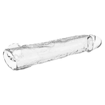 Pretty Love Penis Sleeve Transparant - 26 cm