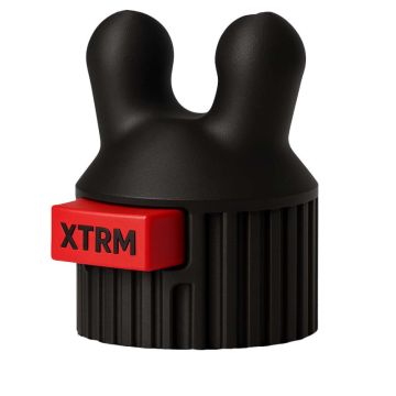 XTRM KINKY Lekvrije Dubbele  Inhalator Zwart - Small