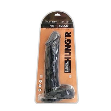 Hung'r Gustav Zwart - 33 cm