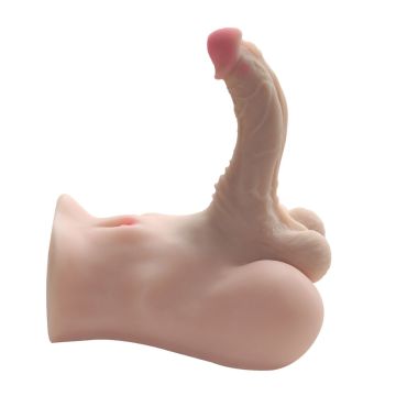 Masturbator Male Ass with Penis M - Lichte Huidskleur