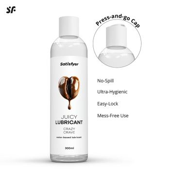 Satisfyer Waterbasis Glijmiddel Crazy Crave - 300ml