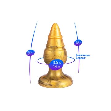Silex-D Fantasy Buttplug Goldy - Goud