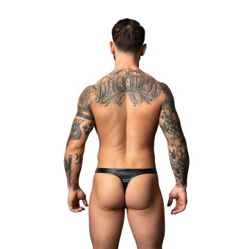 Male Power Bong Thong - Zwart