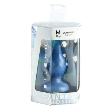Fantasy Buttplug Diamond - Blauw