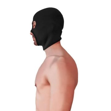 BRUTUS Neopreen Face Fucker BDSM Masker - Zwart