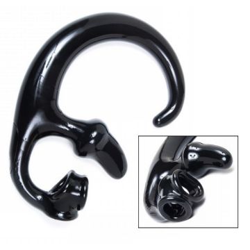 Zilver - Oxballs Alien Tail Butt Plug & Built-In Cocksling 