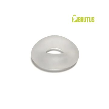 Ice Silasoft Silicone Ergo Cockring Brutus - Transparant
