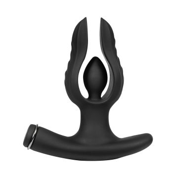 Rimba Electro Play - E-Stim Opblaasbare Buttplug - Bi-Polar
