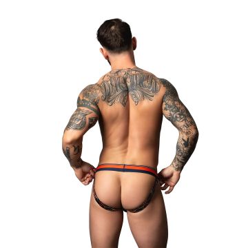 Male Power Jock - Blauw Marble