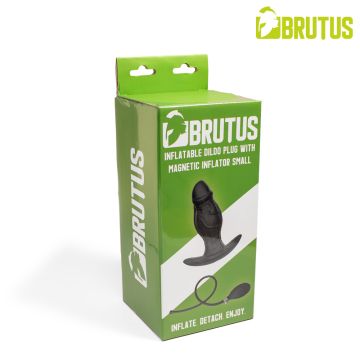 Brutus Opblaasbare Buttplug met Magnetische Opblaaspomp - S