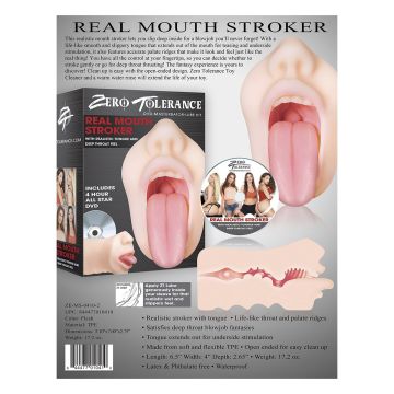 Blowjob Masturbator Zero Tolerance