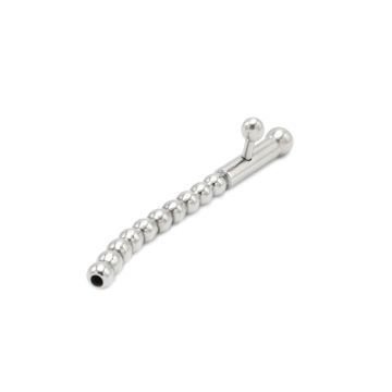Kiotos Penisplug 2 Removable Nobs Curved - 10.9 cm