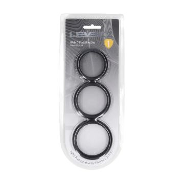 Cockring Set of 3 Wide O L/XL/XXL