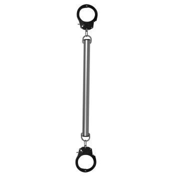 Spreidstang met hand- of enkelboeien - Zilver