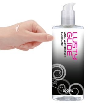 Lusty Glide Anaal Glijmiddel Waterbasis - 500ml
