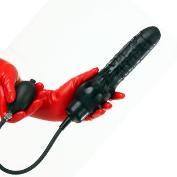 Opblaasbare Dildo Harde Kern - Zwart XL