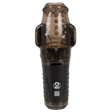 Zuigende Masturbator Met Dual Vibratie