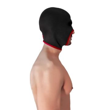 BRUTUS Blind Neopreen Face Fucker Masker - Zwart/Rood