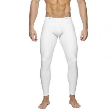 Addicted Fetish Long John Legging - Wit
