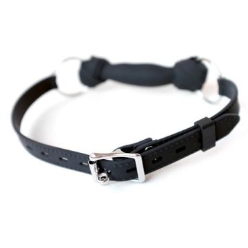 Mister B Dog Bone Gag - Black