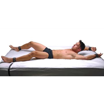 Leren Bed Restraint Set