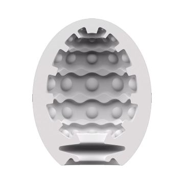 Satisfyer Masturbator Eggs Bubble - 3-stuks