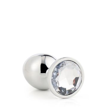 Zilveren Buttplug Gleaming - L*