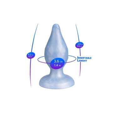 Fantasy Buttplug Diamond - Blauw