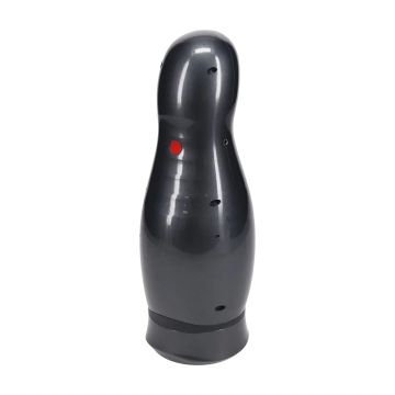 Virtuo Vibrerende Masturbator Pomp met Telefoonhouder - Gun Metal