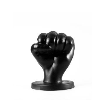 All Black Fist Plug Zwart - L