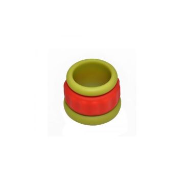 Kiotos 2 in 1 Cockring en Ballstretcher Set