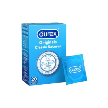 Durex Classic Natural Condooms 20 st.