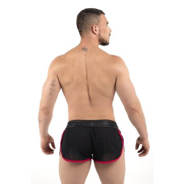 ROK Rebel Mesh Short - Zwart/Rood