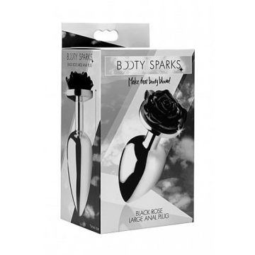 Buttplug Black Rose - Large