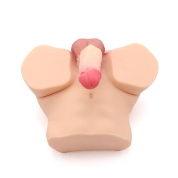 Kiotos Masturbator Penis in Ass & Dildo - Lichte Huidskleur