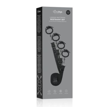 Restraint Set voor Onder Matras - Zwart