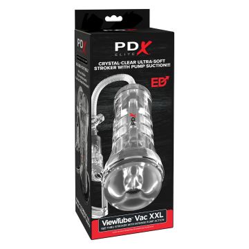 Masturbator ViewTube Vac XXL - Transparant